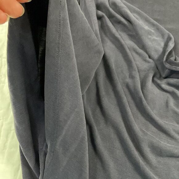 Anthropologie Purple Cold Shoulder Blouse size Small - Picture 3 of 8